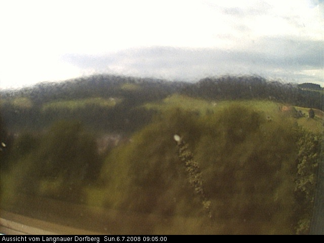 Webcam-Bild: Aussicht vom Dorfberg in Langnau 20080706-090500