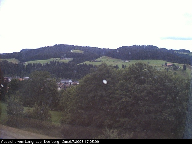 Webcam-Bild: Aussicht vom Dorfberg in Langnau 20080706-170500