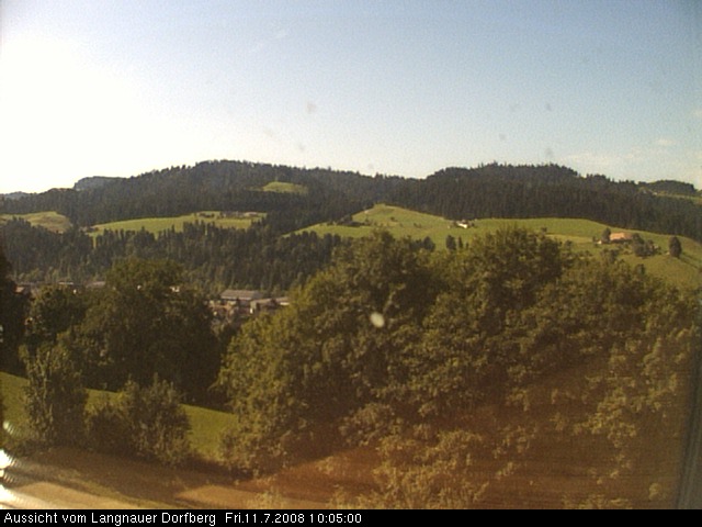 Webcam-Bild: Aussicht vom Dorfberg in Langnau 20080711-100500