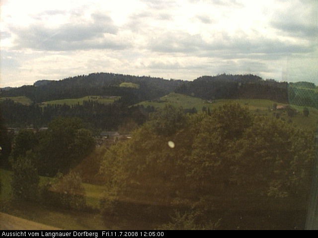 Webcam-Bild: Aussicht vom Dorfberg in Langnau 20080711-120500