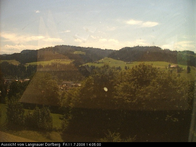 Webcam-Bild: Aussicht vom Dorfberg in Langnau 20080711-140500