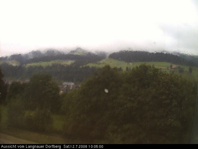 Webcam-Bild: Aussicht vom Dorfberg in Langnau 20080712-100500
