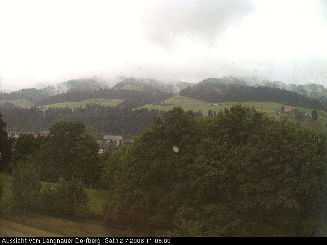 Webcam-Bild: Aussicht vom Dorfberg in Langnau 20080712-110500