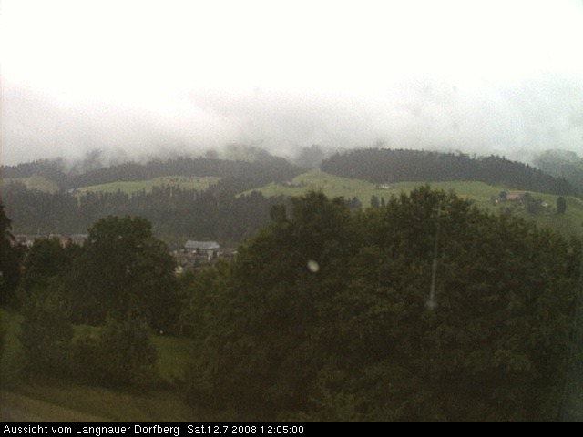 Webcam-Bild: Aussicht vom Dorfberg in Langnau 20080712-120500