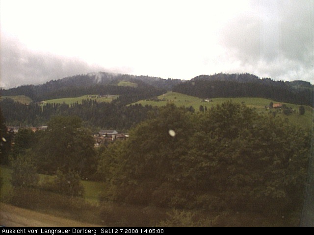 Webcam-Bild: Aussicht vom Dorfberg in Langnau 20080712-140500