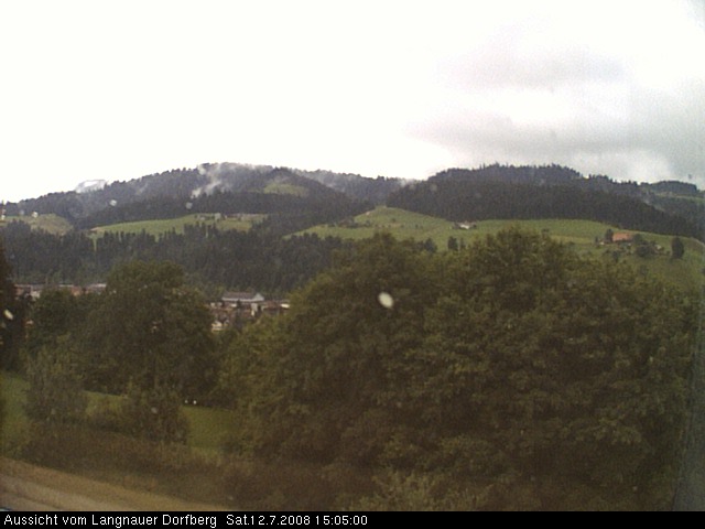 Webcam-Bild: Aussicht vom Dorfberg in Langnau 20080712-150500