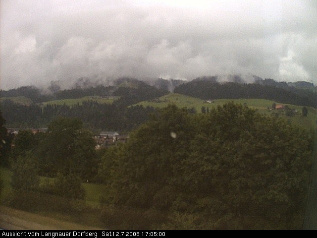 Webcam-Bild: Aussicht vom Dorfberg in Langnau 20080712-170500