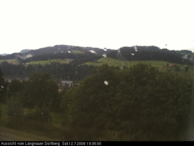 Webcam-Bild: Aussicht vom Dorfberg in Langnau 20080712-180500