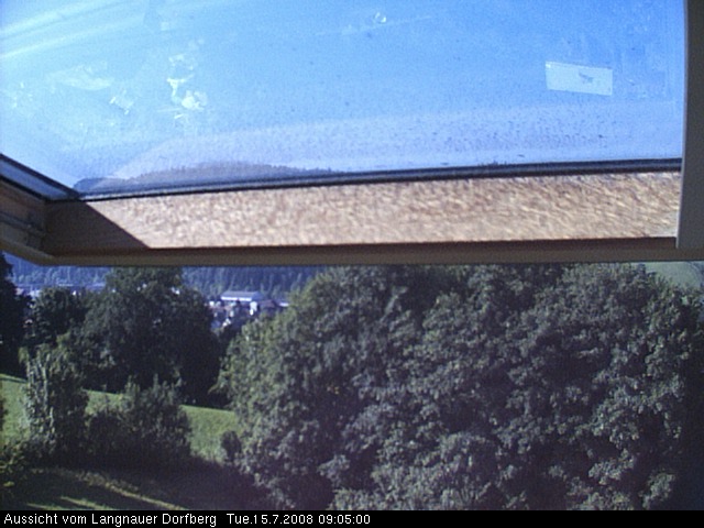 Webcam-Bild: Aussicht vom Dorfberg in Langnau 20080715-090500