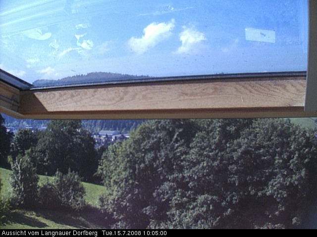 Webcam-Bild: Aussicht vom Dorfberg in Langnau 20080715-100500