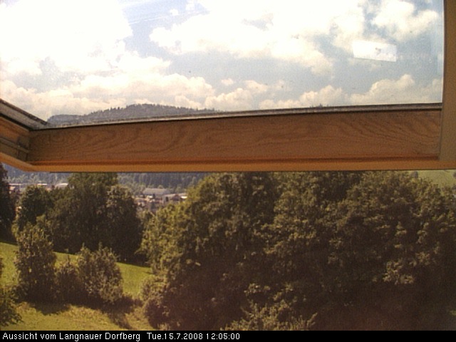 Webcam-Bild: Aussicht vom Dorfberg in Langnau 20080715-120500