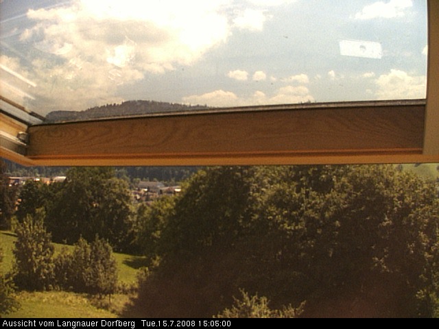 Webcam-Bild: Aussicht vom Dorfberg in Langnau 20080715-150500