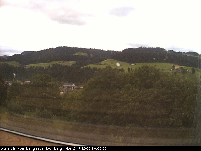 Webcam-Bild: Aussicht vom Dorfberg in Langnau 20080721-100500