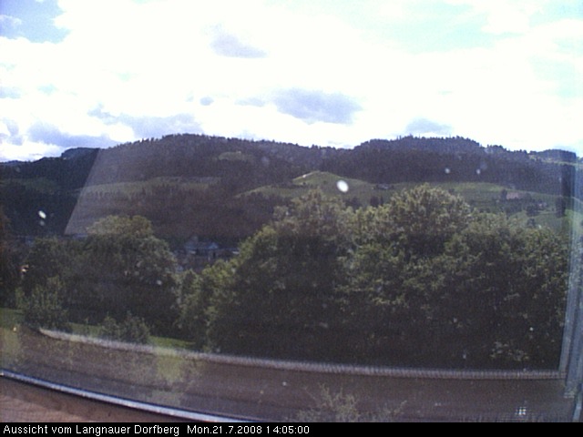 Webcam-Bild: Aussicht vom Dorfberg in Langnau 20080721-140500