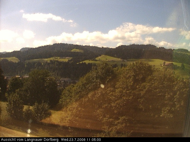 Webcam-Bild: Aussicht vom Dorfberg in Langnau 20080723-110500