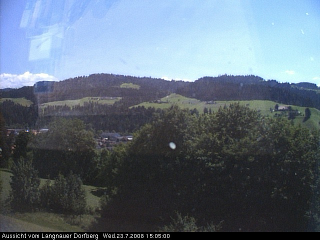Webcam-Bild: Aussicht vom Dorfberg in Langnau 20080723-150500