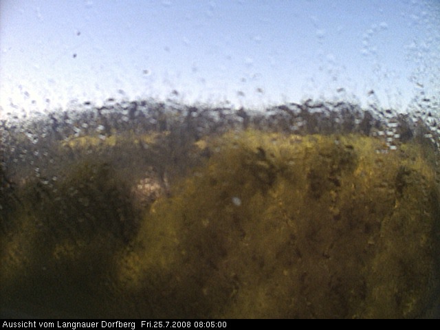 Webcam-Bild: Aussicht vom Dorfberg in Langnau 20080725-080500
