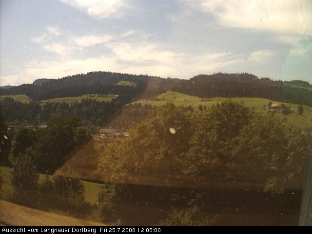 Webcam-Bild: Aussicht vom Dorfberg in Langnau 20080725-120500