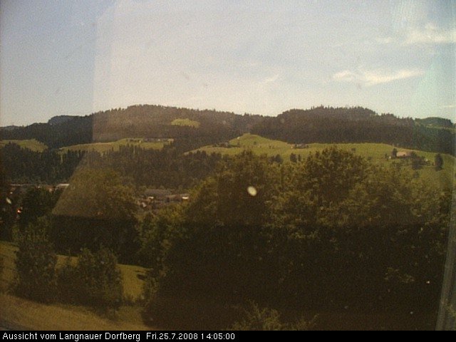 Webcam-Bild: Aussicht vom Dorfberg in Langnau 20080725-140500