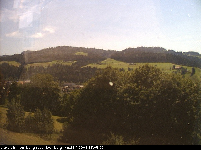 Webcam-Bild: Aussicht vom Dorfberg in Langnau 20080725-150500