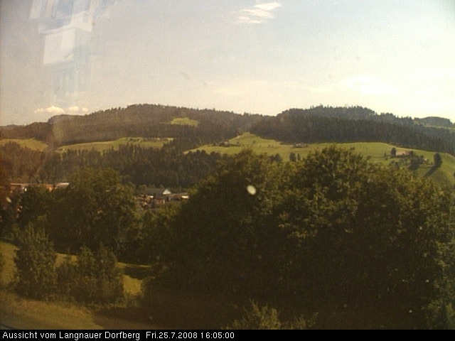 Webcam-Bild: Aussicht vom Dorfberg in Langnau 20080725-160500