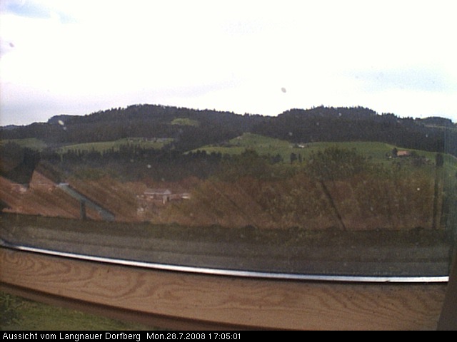 Webcam-Bild: Aussicht vom Dorfberg in Langnau 20080728-170500
