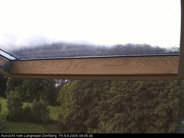 Webcam-Bild: Aussicht vom Dorfberg in Langnau 20080808-080500