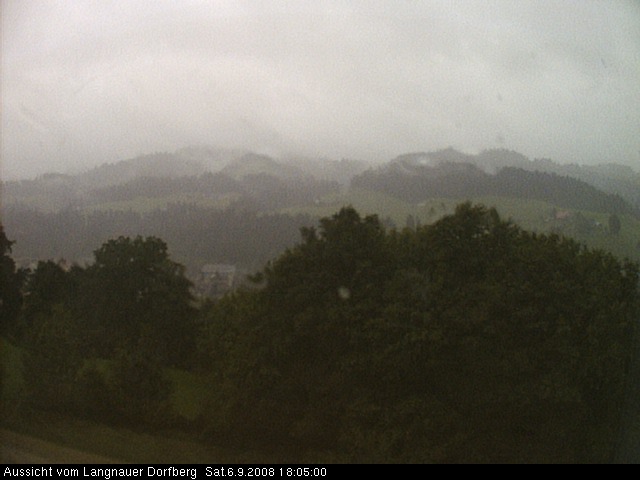 Webcam-Bild: Aussicht vom Dorfberg in Langnau 20080906-180500