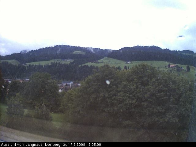 Webcam-Bild: Aussicht vom Dorfberg in Langnau 20080907-120500