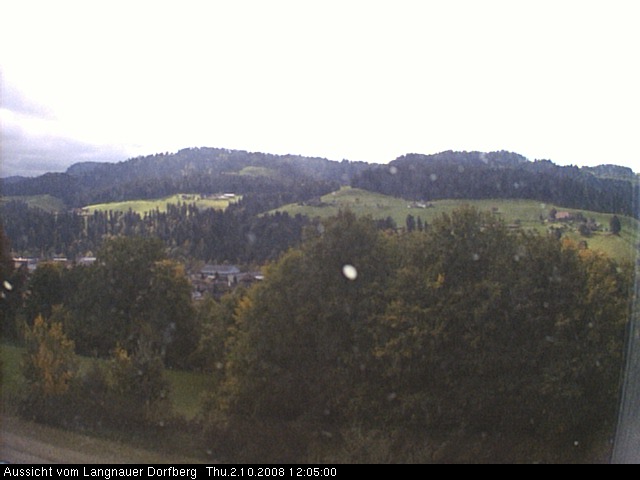 Webcam-Bild: Aussicht vom Dorfberg in Langnau 20081002-120500