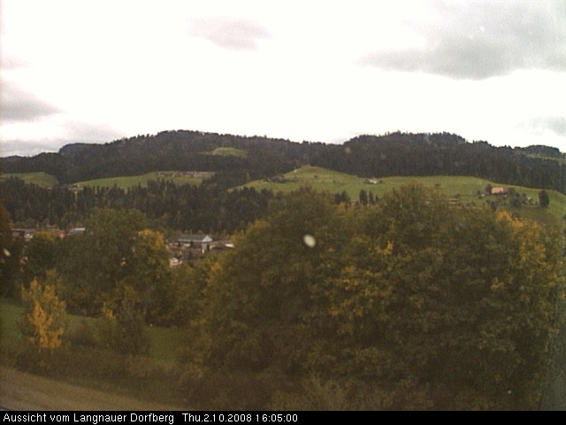 Webcam-Bild: Aussicht vom Dorfberg in Langnau 20081002-160500