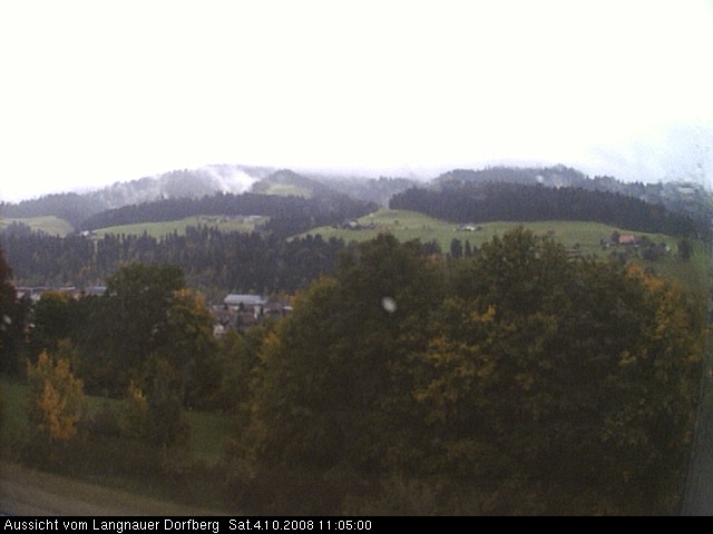 Webcam-Bild: Aussicht vom Dorfberg in Langnau 20081004-110500