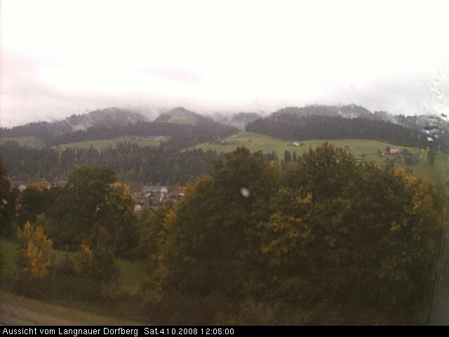 Webcam-Bild: Aussicht vom Dorfberg in Langnau 20081004-120500