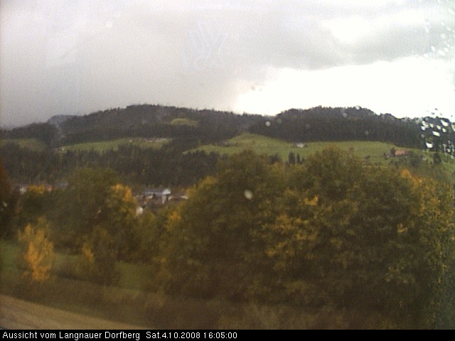 Webcam-Bild: Aussicht vom Dorfberg in Langnau 20081004-160500