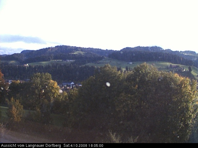 Webcam-Bild: Aussicht vom Dorfberg in Langnau 20081004-180500