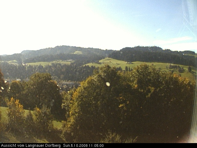 Webcam-Bild: Aussicht vom Dorfberg in Langnau 20081005-110500