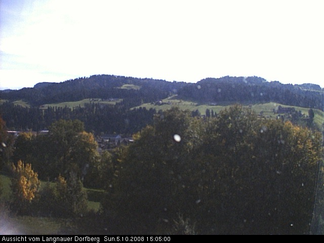 Webcam-Bild: Aussicht vom Dorfberg in Langnau 20081005-150500