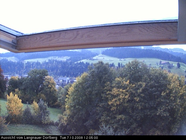Webcam-Bild: Aussicht vom Dorfberg in Langnau 20081007-120500