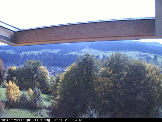 Webcam-Bild: Aussicht vom Dorfberg in Langnau 20081007-140500