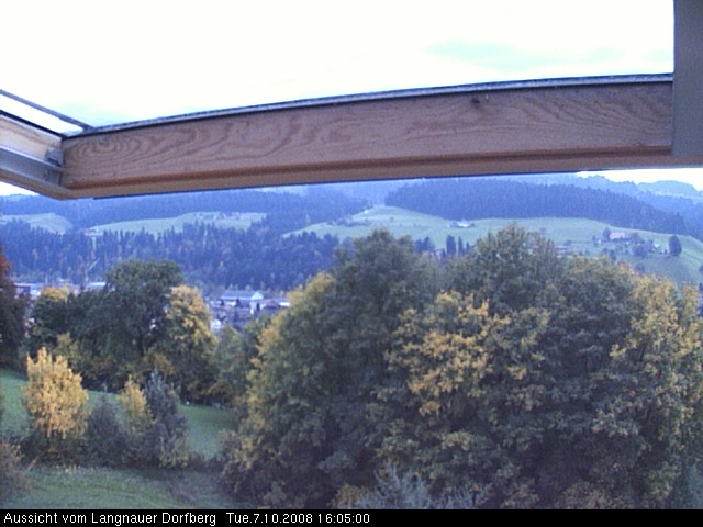 Webcam-Bild: Aussicht vom Dorfberg in Langnau 20081007-160500