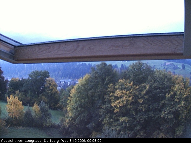 Webcam-Bild: Aussicht vom Dorfberg in Langnau 20081008-090500