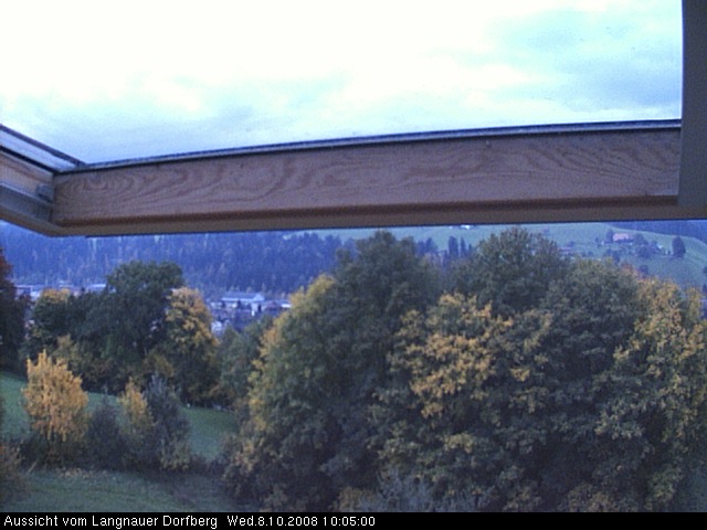 Webcam-Bild: Aussicht vom Dorfberg in Langnau 20081008-100500