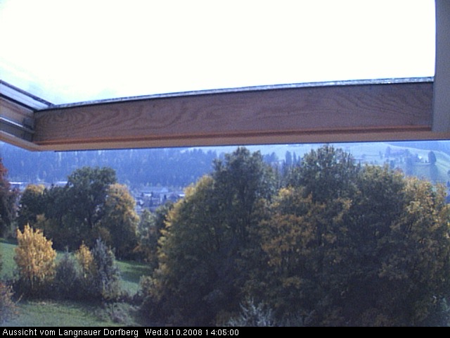 Webcam-Bild: Aussicht vom Dorfberg in Langnau 20081008-140500