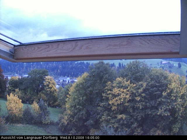 Webcam-Bild: Aussicht vom Dorfberg in Langnau 20081008-160500