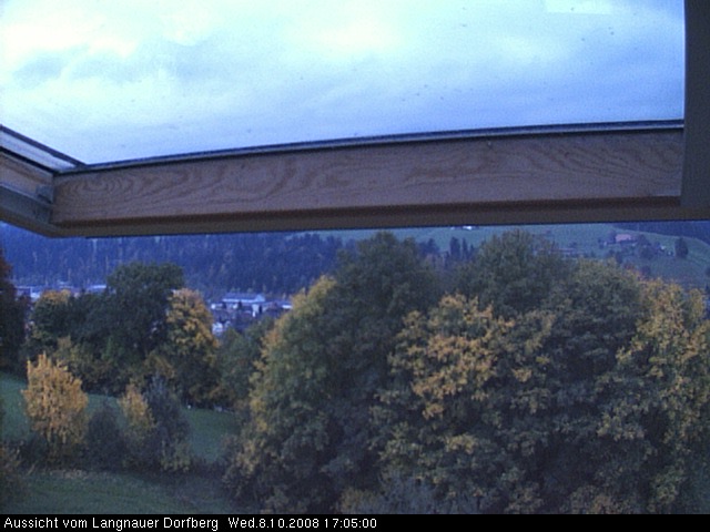 Webcam-Bild: Aussicht vom Dorfberg in Langnau 20081008-170500