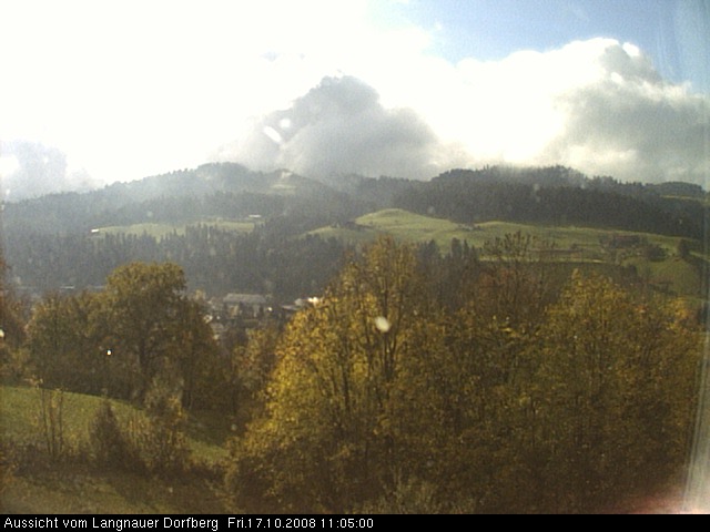 Webcam-Bild: Aussicht vom Dorfberg in Langnau 20081017-110500