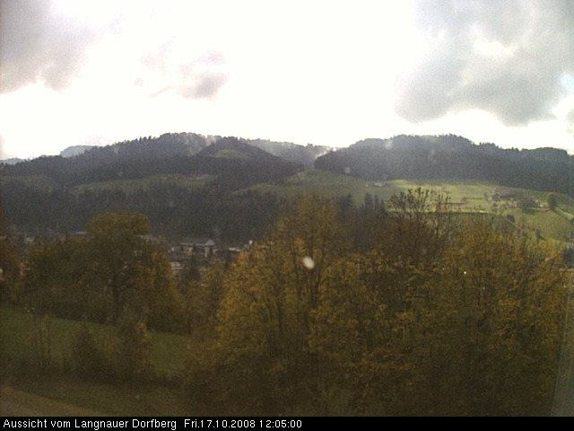 Webcam-Bild: Aussicht vom Dorfberg in Langnau 20081017-120500