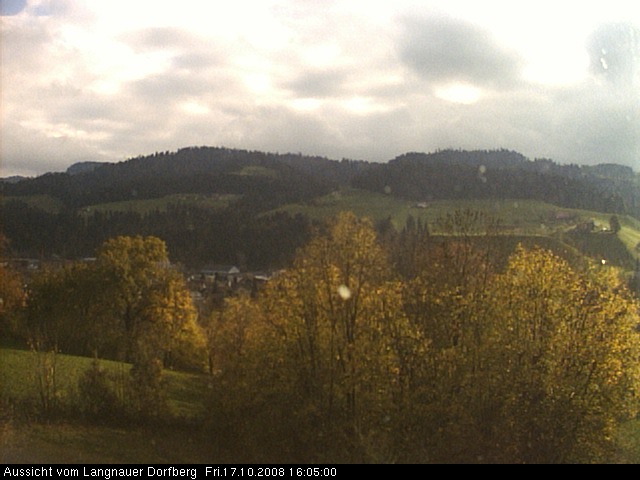 Webcam-Bild: Aussicht vom Dorfberg in Langnau 20081017-160500