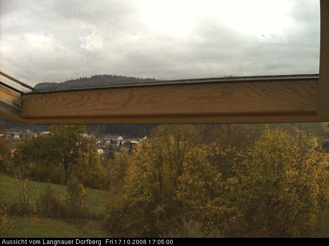 Webcam-Bild: Aussicht vom Dorfberg in Langnau 20081017-170500