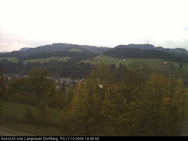Webcam-Bild: Aussicht vom Dorfberg in Langnau 20081017-180500